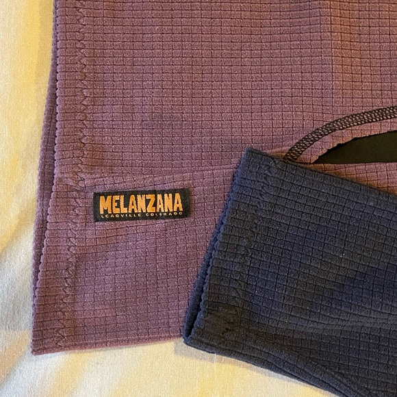 Melanzana Hoodie Purple & Navy Women’s XL - Picture 3 of 7